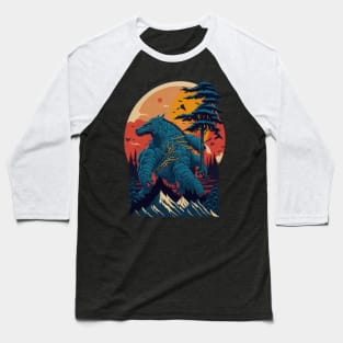 King of The monsters vector illustration design Baseball T-Shirt